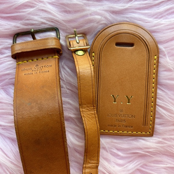 Louis Vuitton luggage tag with Poignet - Picture 3 of 8